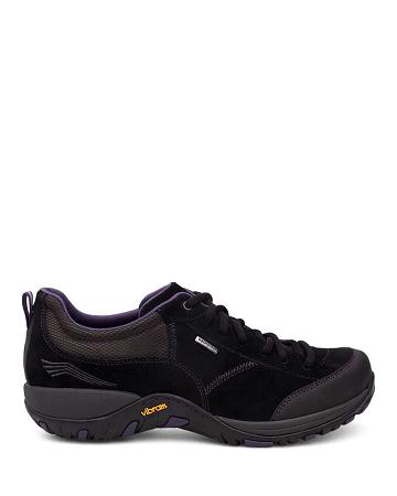Wide Shoes Dansko Paisley Daim Femme Noir | FR 670OKI